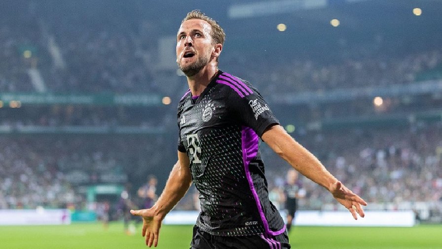 Kết quả bóng đá Werder Bremen vs Bayern Munich: Lần đầu hoàn hảo của Kane