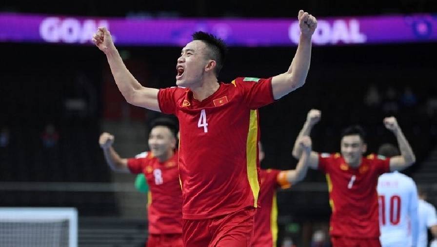 Đội tuyển futsal Việt Nam gặp đối thủ nào ở vòng 1/8 futsal World Cup 2021?