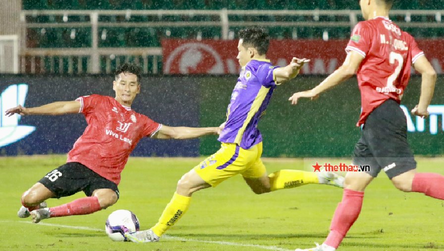 Hà Nội FC ghi 3 bàn liên tiếp nhanh nhất V.League 2022