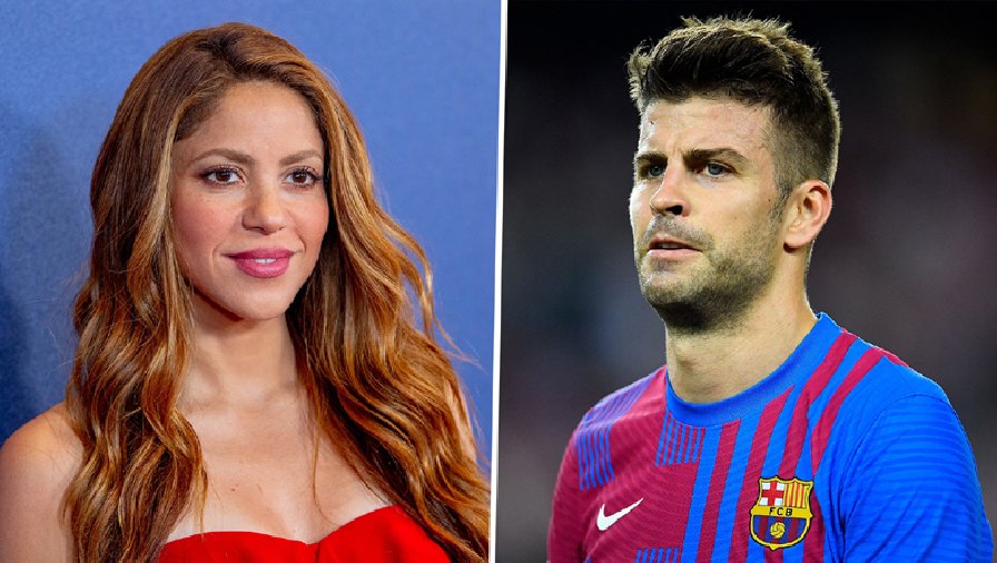 Pique sắp phải mặc áo đấu Barcelona có in tên Shakira