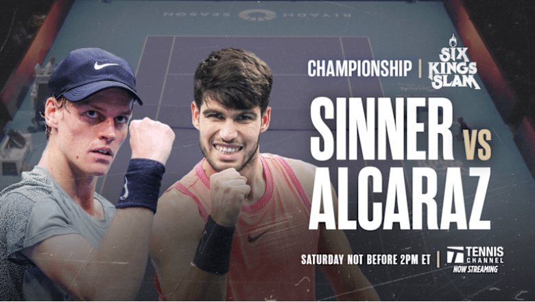 Lịch thi đấu tennis chung kết 6 Kings Slam: Alcaraz đấu Sinner khi nào?