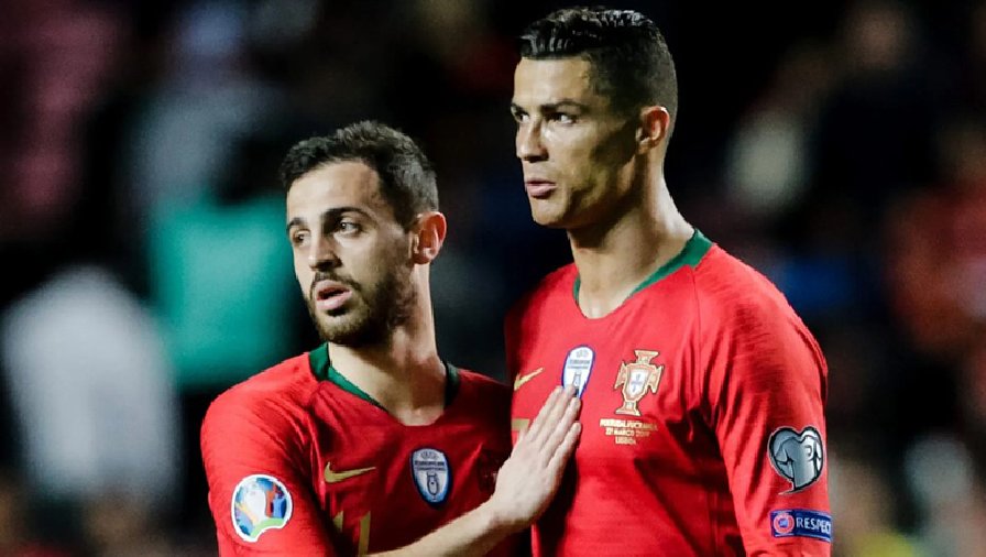 Bernardo Silva phủ nhận nội bộ ĐT Bồ Đào Nha lục đục vì Ronaldo