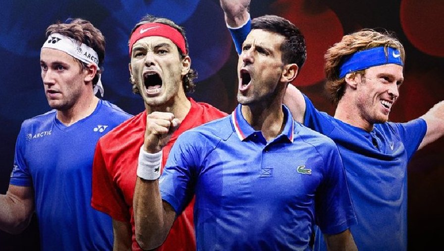 Lịch thi đấu tennis Bán kết ATP Finals 2022: Djokovic đấu Fritz, Ruud gặp Rublev