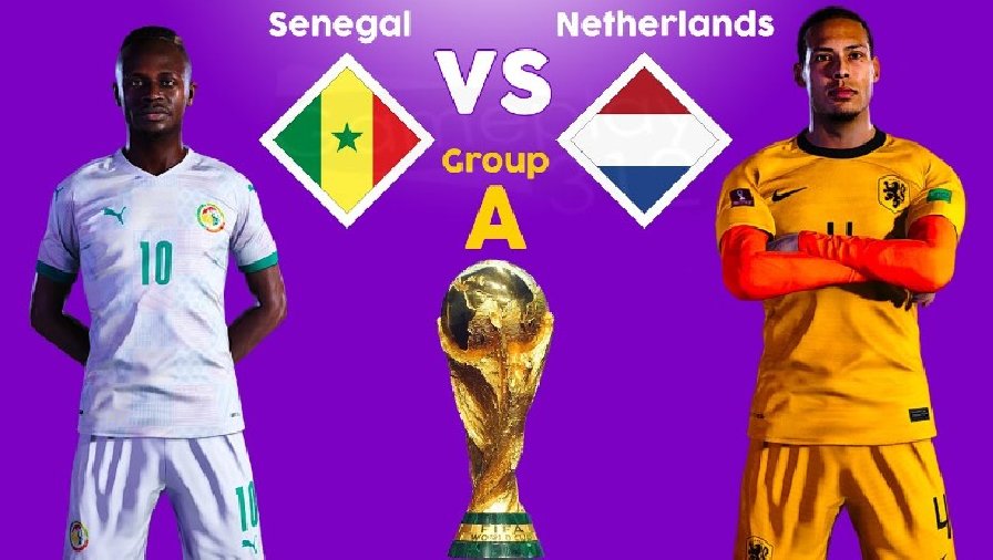 Senegal vs Hà Lan ai kèo trên, chấp mấy trái?
