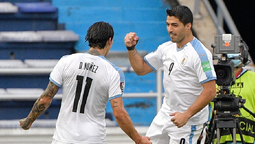 Top 5 cầu thủ Uruguay đáng xem nhất World Cup 2022	