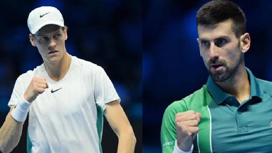 Kết quả tennis ngày 19/11: Djokovic và Sinner vào chung kết ATP Finals 2023