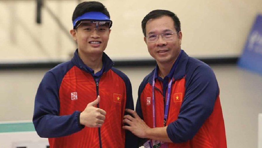 Phạm Quang Huy tham dự giải bắn súng vô địch quốc gia 2023