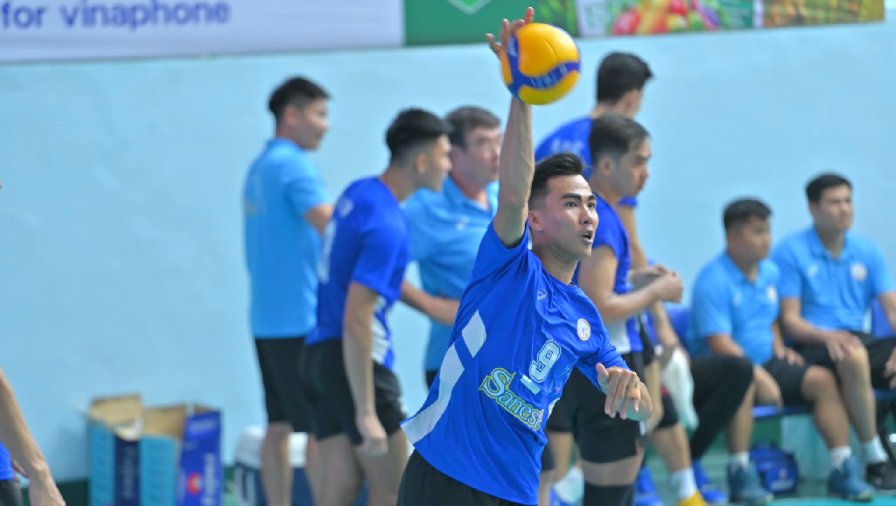 Từ Thanh Thuận tiếp tục dự bị trong ngày đội nhà lên ngôi vô địch giải bóng chuyền VĐQG 2023