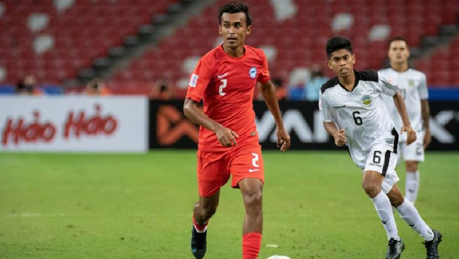 Singapore mất trụ cột đến hết AFF Cup 2021