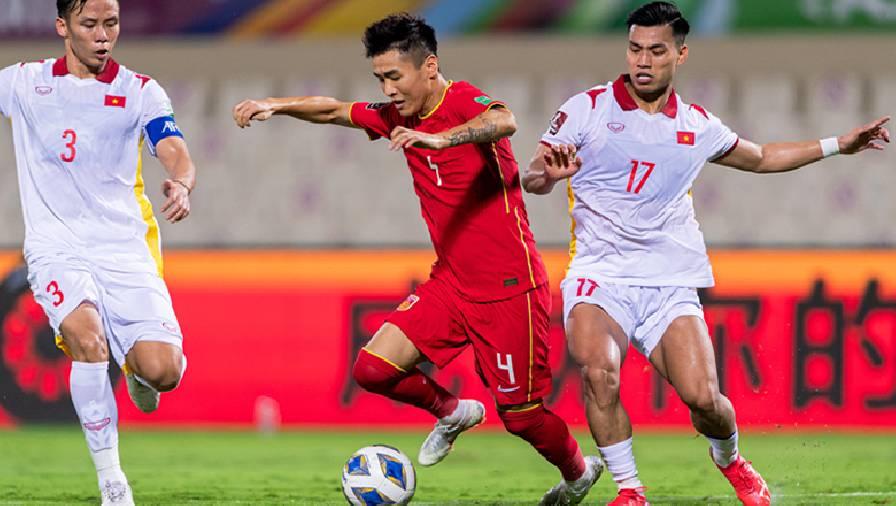 3 cầu thủ tên Hải ghi bàn trong trận đấu tập nội bộ của ĐT Việt Nam