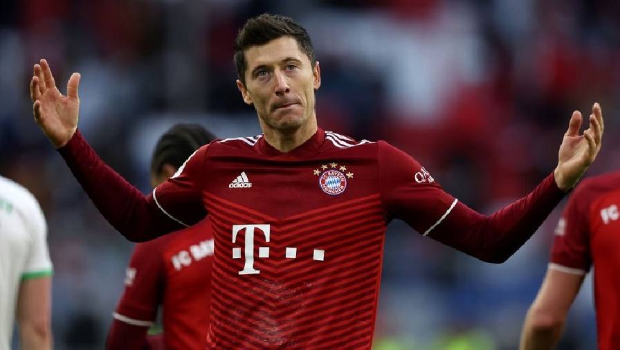 Lewandowski lại lập cú đúp, Bayern Munich nhọc nhằn hạ đội bét bảng Bundesliga