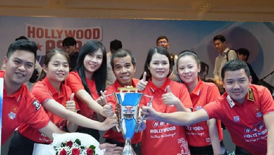 ĐT billiards Việt Nam xuất sắc đánh bại Hàn Quốc, giành Siêu Cúp Việt - Hàn