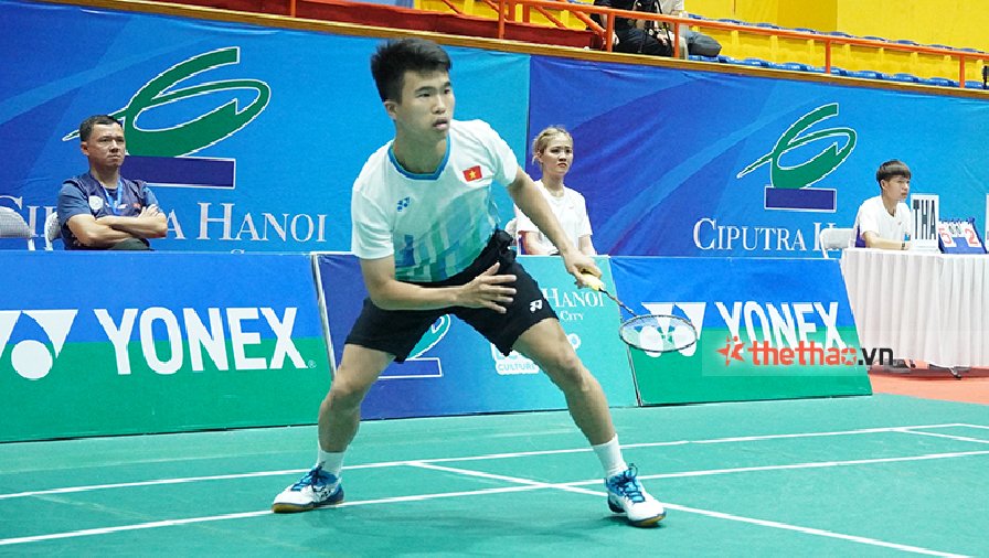 Hải Đăng thua đương kim vô địch Vietnam International ở vòng 1 Ruichang China Masters