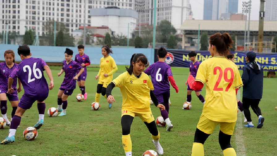 U16 nữ Việt Nam tham dự giải tập huấn châu Âu