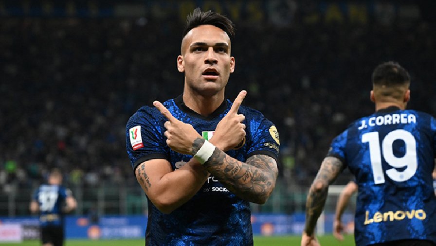 Kết quả bóng đá Inter vs AC Milan: Martinez đưa Nerazzurri vào chung kết Coppa Italia 