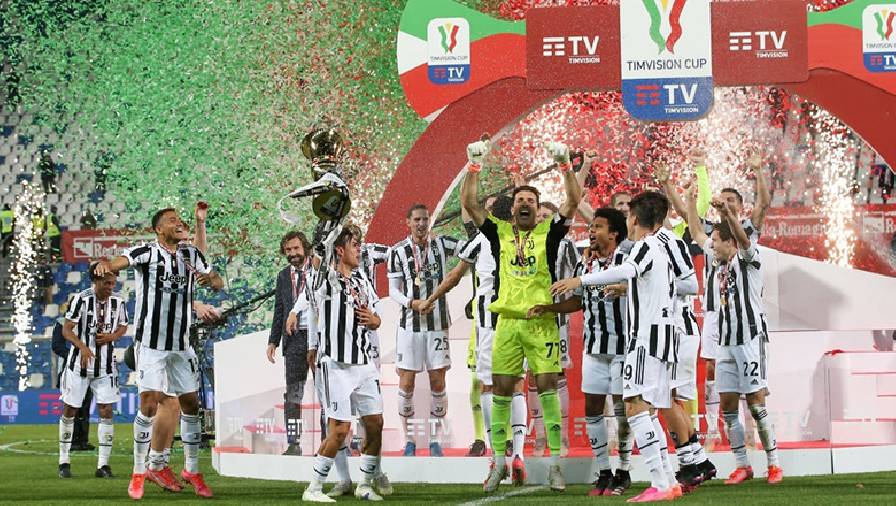 Juventus vô địch Coppa Italia