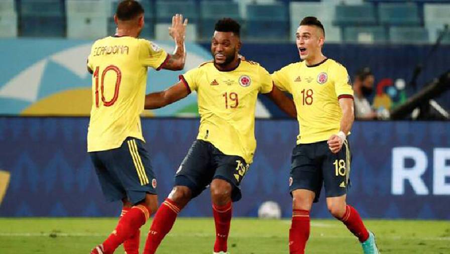 Kết quả bóng đá Colombia vs Peru, 07h00 ngày 21/6