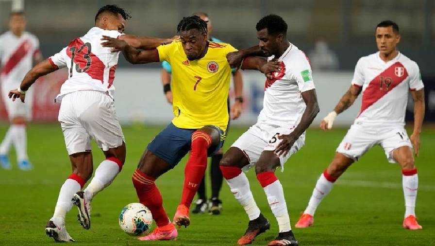 Thành tích, lịch sử đối đầu Colombia vs Peru 07h00 ngày 21/6