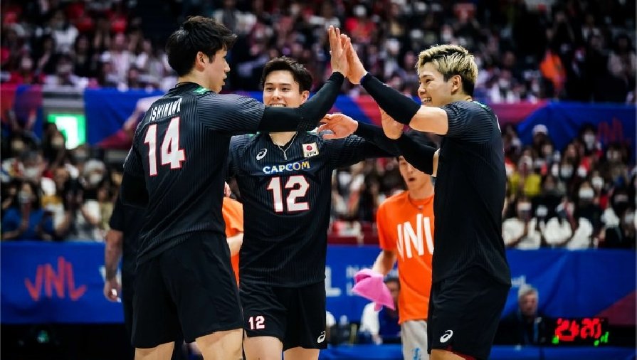 Kết quả bóng chuyền Volleyball Nations League 2023 hôm nay 20/6