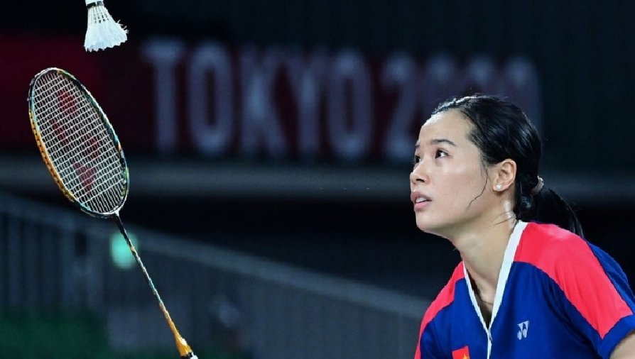 Thùy Linh bị loại ngay từ vòng 1 giải cầu lông Đài Loan Mở rộng bởi đối thủ xếp dưới 100 bậc