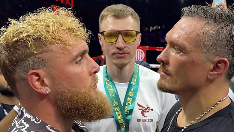 Jake Paul thách Anthony Joshua và Oleksandr Usyk đấu MMA