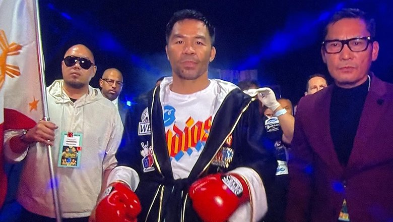 Manny Pacquiao thượng đài ở tuổi 47, hòa điểm nhà vô địch