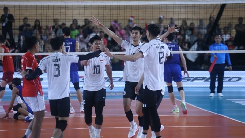 Tuyển bóng chuyền nam Indonesia vô địch SEA V.League 2025, Việt Nam nhận HCB