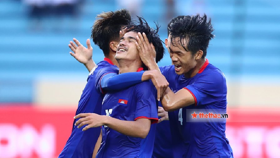 U23 Campuchia đá giao hữu với U23 Nhật Bản nhằm chạy đà cho SEA Games 32