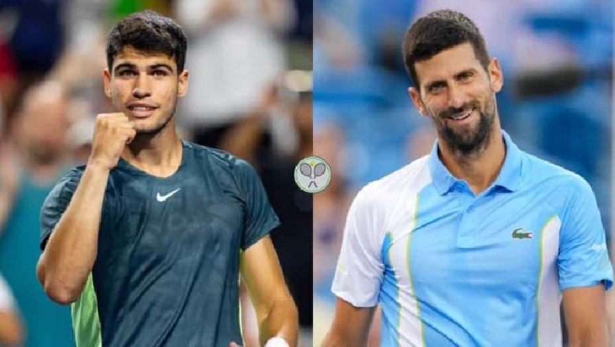 Kết quả tennis Bán kết Cincinnati Masters: Djokovic và Alcaraz vào Chung kết
