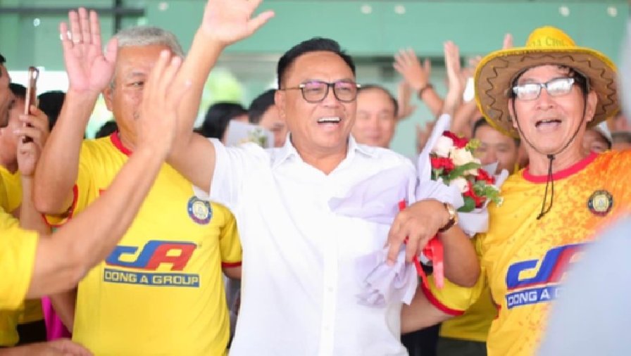Bầu Đoan: Mong bóng đá Việt Nam sẽ có những trận đấu đẹp, công bằng, minh bạch
