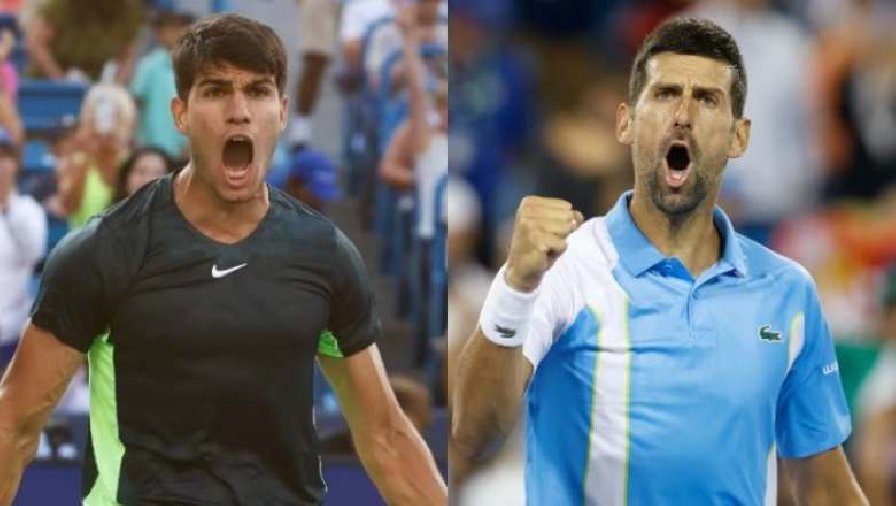 Xem trực tiếp Chung kết Cincinnati Masters 2023 - Djokovic vs Alcaraz trên kênh nào?