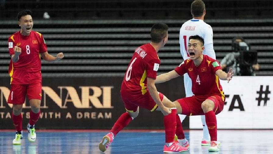 Việt Nam gặp Nga ở vòng 1/8 futsal World Cup 2021