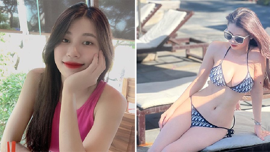 Cựu tuyển thủ nữ U19 Việt Nam Như Tuyền gây bão MXH với loạt ảnh bikini nóng bỏng