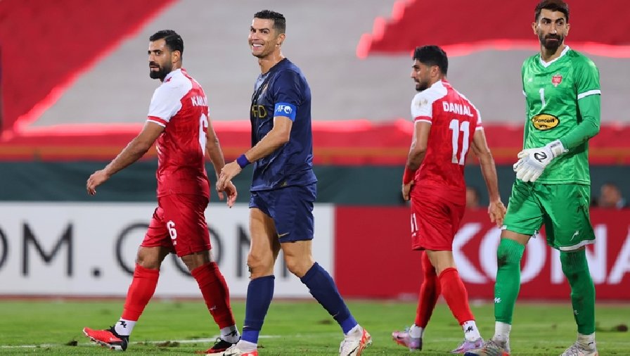 Kết quả bóng đá Persepolis vs Al-Nassr: Chiến thắng nhẹ nhàng trong ngày Ronaldo im tiếng
