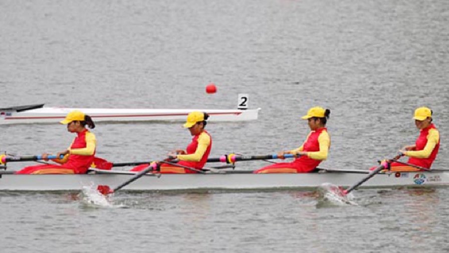 Rowing Việt Nam giành 2 vé thi đấu chung kết ASIAD 19