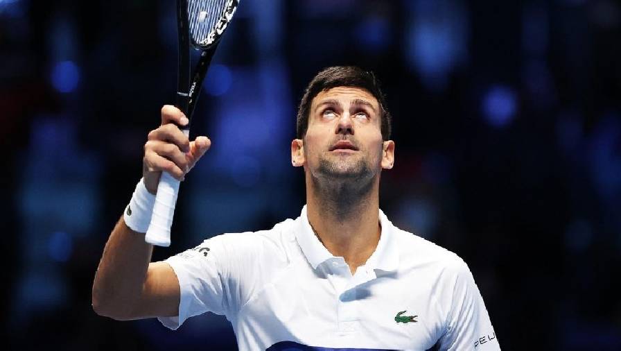 Djokovic kết thúc vòng bảng ATP Finals 2021 với thành tích toàn thắng