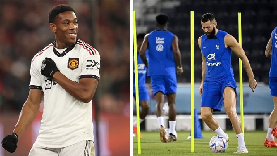 ĐT Pháp chọn người thay Benzema dựa trên 'vị trí địa lý', Martial khó có cửa?