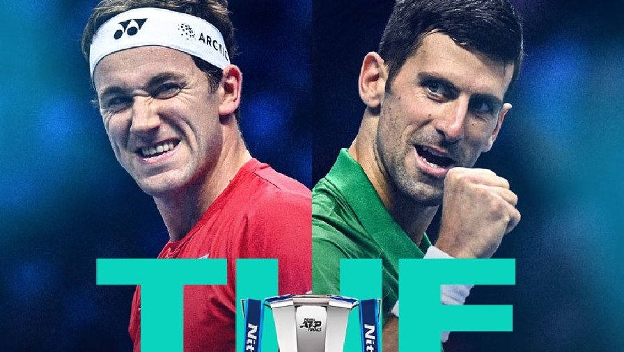 Lịch thi đấu tennis Chung kết ATP Finals 2022: Djokovic đấu Ruud khi nào?