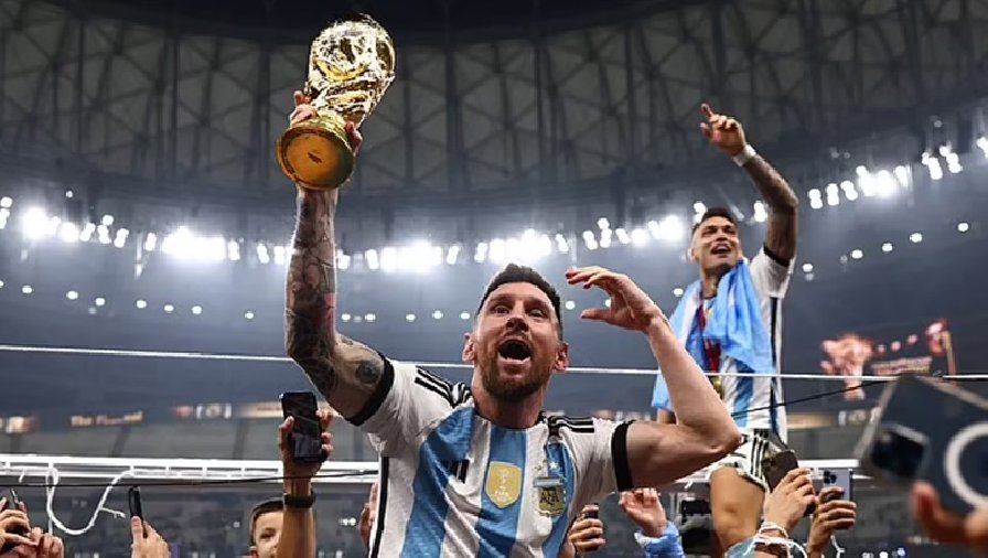 Bộ áo đấu của Lionel Messi ở World Cup 2022 được bán với giá 241 tỷ đồng