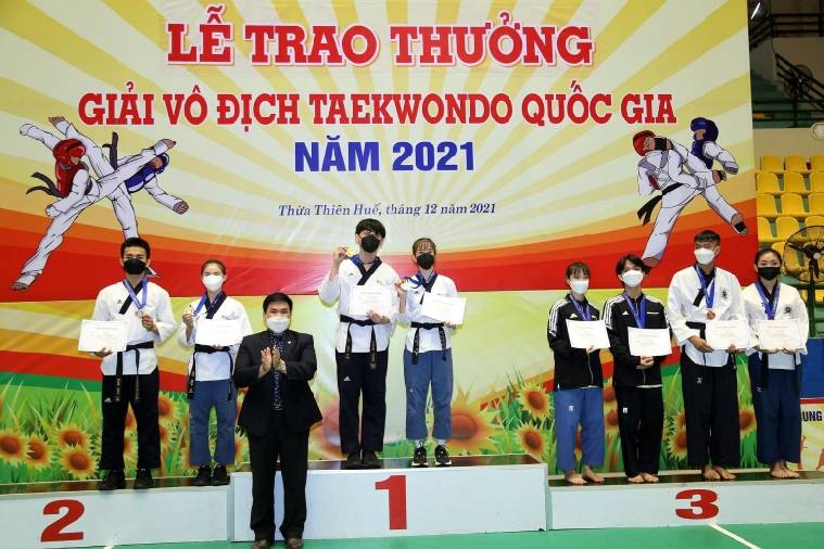 Kết quả giải Vô địch Taekwondo quốc gia 2021