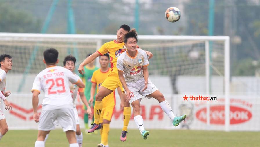 Kết quả bóng đá U21 SHB Đà Nẵng vs U21 HAGL, 14h30 ngày 20/12