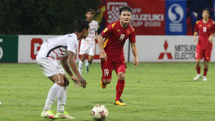 Quang Hải tạo ra nhiều cơ hội ghi bàn nhất vòng bảng AFF Cup 2021