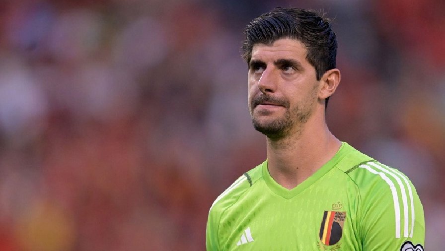 Courtois xác nhận không đự EURO 2024 cùng đội tuyển Bỉ