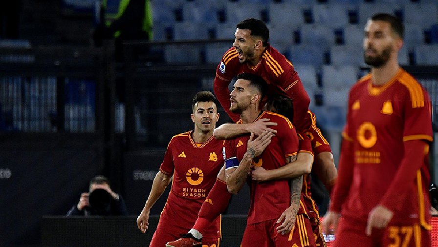 AS Roma thắng trận sau khi sa thải HLV Mourinho