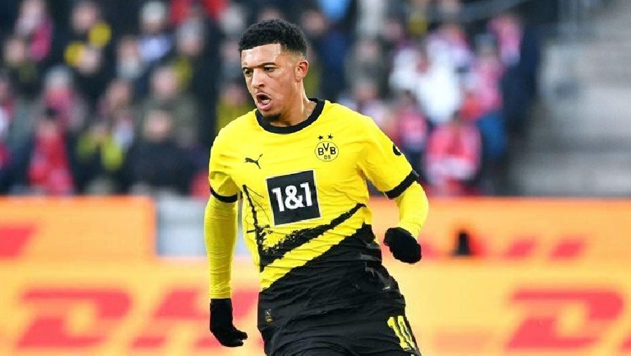 Sancho tỏa sáng trong lần đầu đá chính sau khi trở lại Dortmund