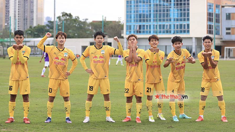 HAGL vùi dập Hà Nội, giữ mạch toàn thắng tại giải U19 Quốc Gia 2022