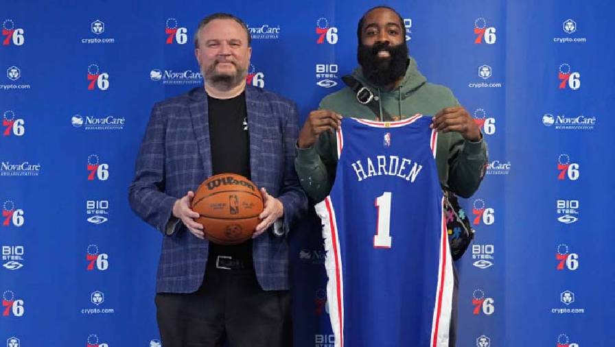 NBA không điều tra thương vụ James Harden gia nhập Philadelphia 76ers