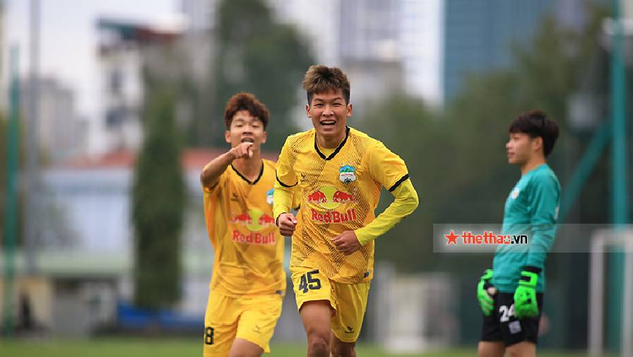Tiền đạo U19 HAGL: Chúng tôi e ngại Hà Nội nhưng giành chiến thắng nhờ quyết tâm cao hơn