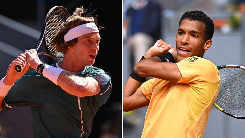 Lịch thi đấu tennis ngày 21/2: Bán kết Doha Open - Auger Aliassime đấu Rublev