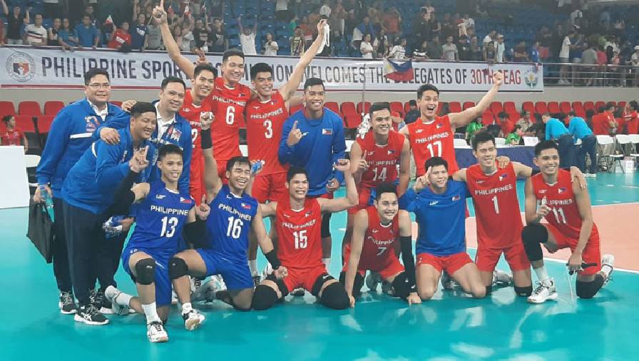 Bóng chuyền Philippines 'chơi lớn' cho tham vọng cao ở SEA Games 31